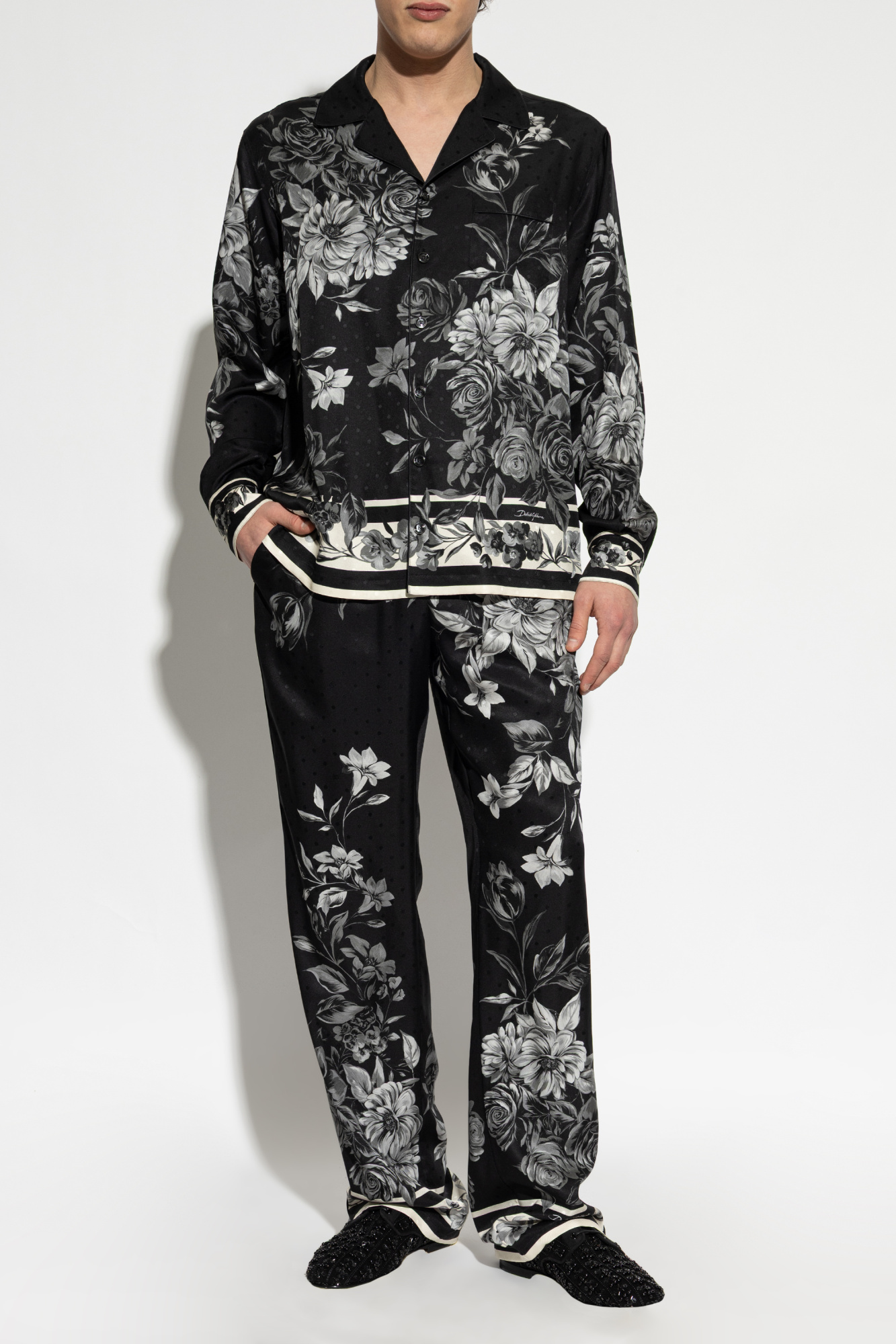 Dolce & Gabbana Silk pants | Men's | Vitkac